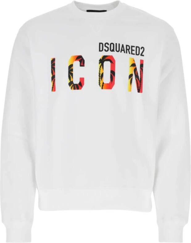 Dsquared2 Truien & Vesten Wit Heren