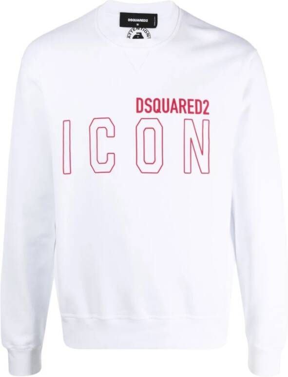 Dsquared2 Truien & Vesten Wit Heren