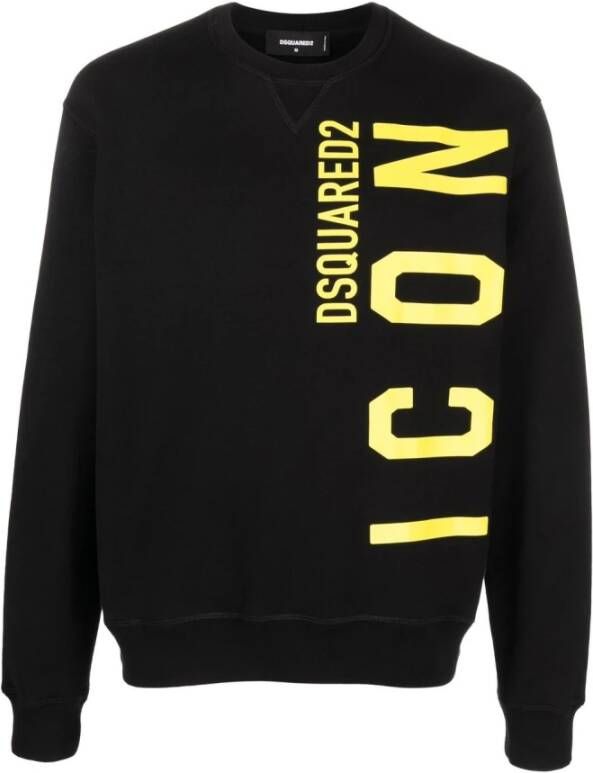 Dsquared2 Sweatshirt with logo , Zwart, Heren