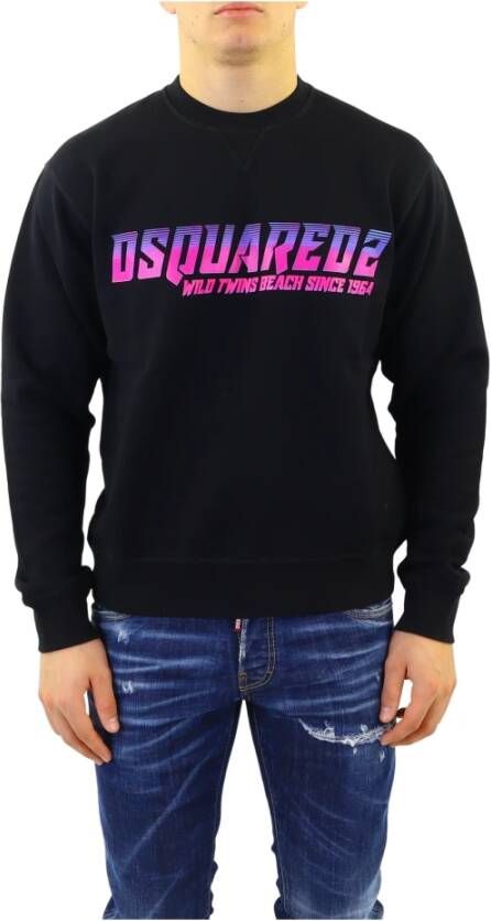 Dsquared2 Truien & Vesten Zwart Heren