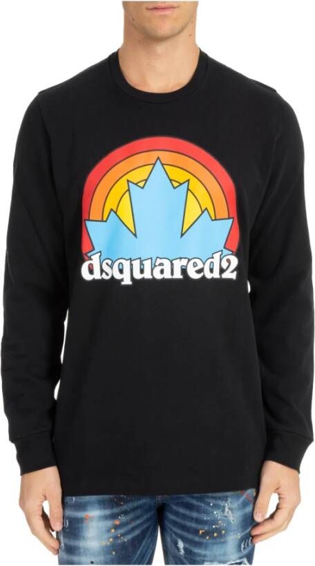 Dsquared2 Truien & Vesten Zwart Heren