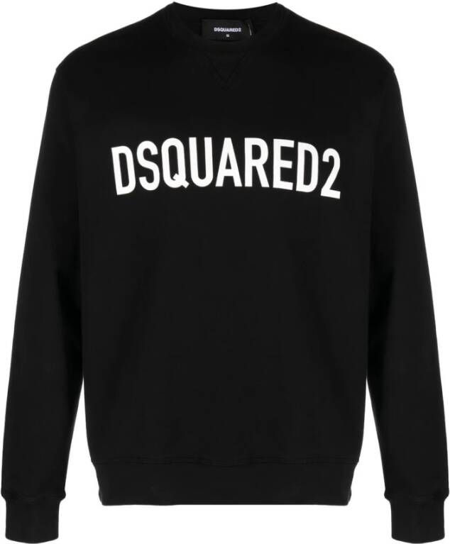 Dsquared2 Logo print sweatshirt , Zwart, Heren