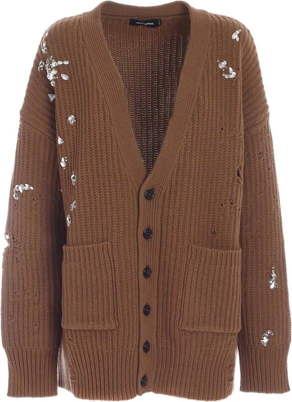 Dsquared2 Vesten Bruin Dames