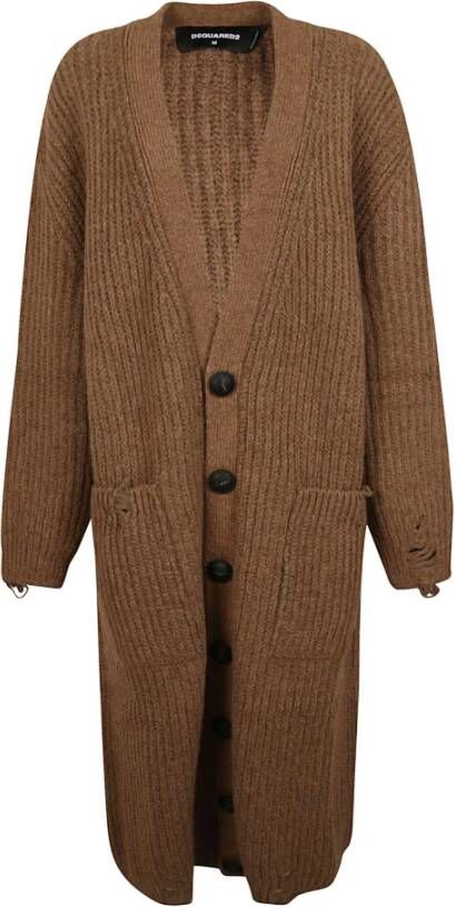 Dsquared2 Vesten Bruin Dames