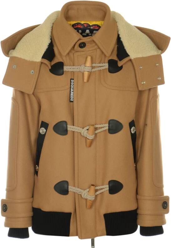 Dsquared2 Winterjassen Bruin Dames