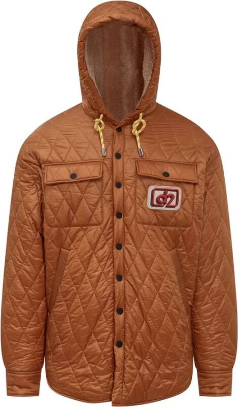Dsquared2 Winterjassen Bruin Heren