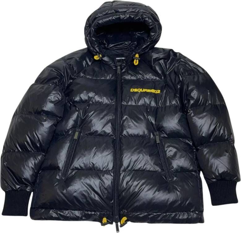 Dsquared2 Winterjassen Zwart Heren