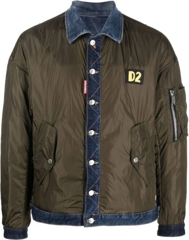 Dsquared2 Zomerjassen Groen Heren