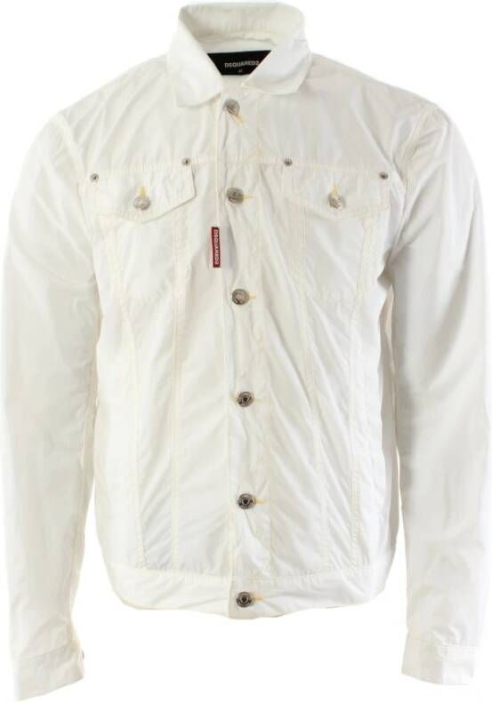 Dsquared2 Zomerjassen Wit Heren