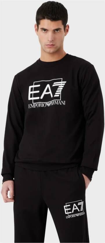 ea7 Emporio Armani Truien & Vesten Zwart Heren