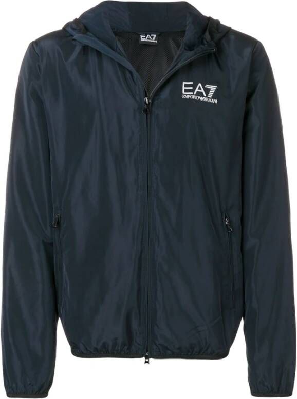 ea7 Emporio Armani Zomerjassen Blauw Heren