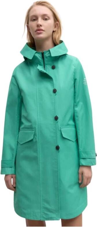 Ecoalf Parka Jassen Groen Dames