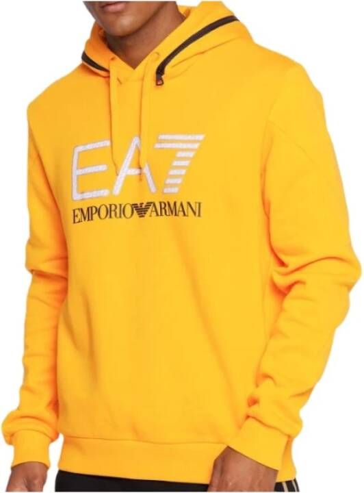 Emporio Armani Hoodies & sweatvesten Geel Heren
