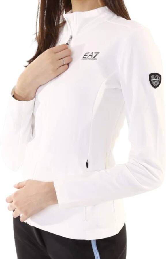 Emporio Armani Hoodies & Sweatvesten Wit Dames