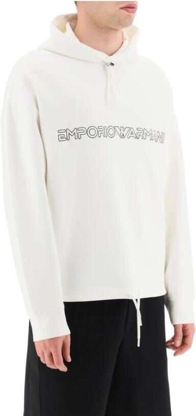 Emporio Armani Hoodies & sweatvesten Wit Heren