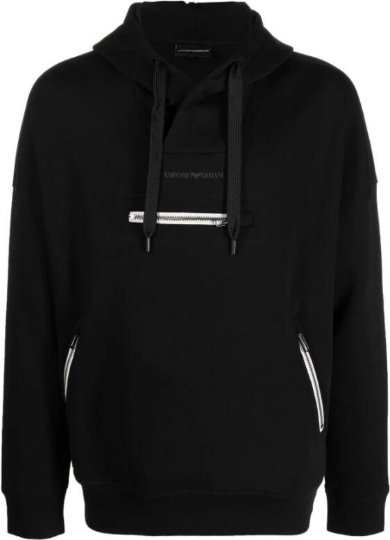 Emporio Armani Hoodies & sweatvesten Zwart Heren