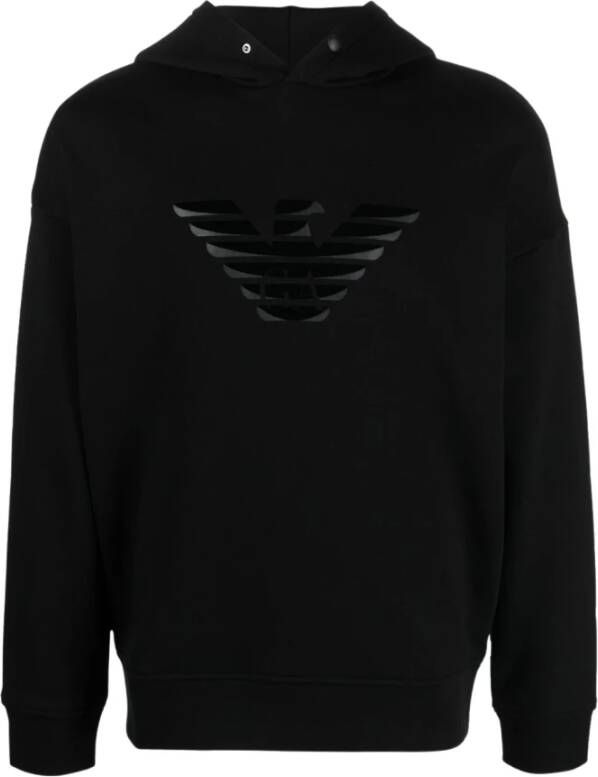 Emporio Armani Hoodies & sweatvesten Zwart Heren