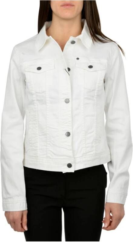 Emporio Armani Spijkerjassen Wit Dames