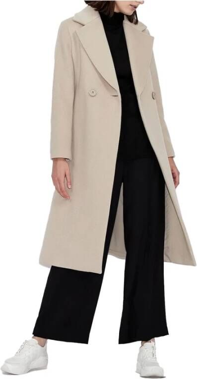 Emporio Armani Trenchcoats & Mantels Beige Dames