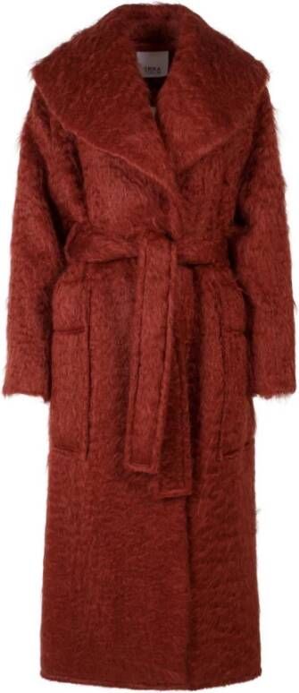 Erika Cavallini Trenchcoats & Mantels Bruin Dames