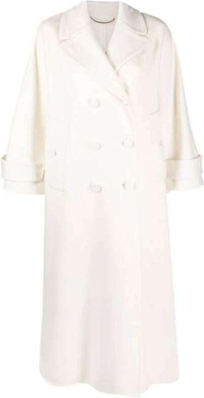 Ermanno Scervino Trenchcoats & Mantels Wit Dames