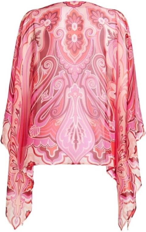 ETRO Poncho's Roze Dames