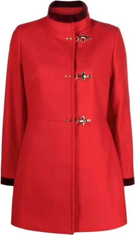 Fay Trenchcoats & Mantels Rood Dames