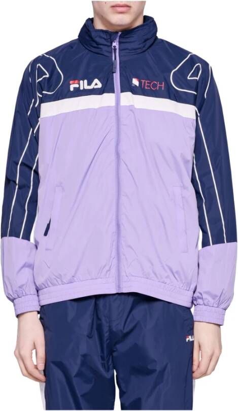Fila Outdoorjassen Paars Heren