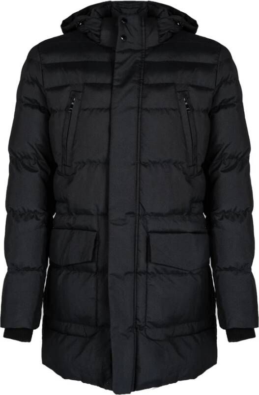 Geox Gewatteerde jassen Zwart Heren