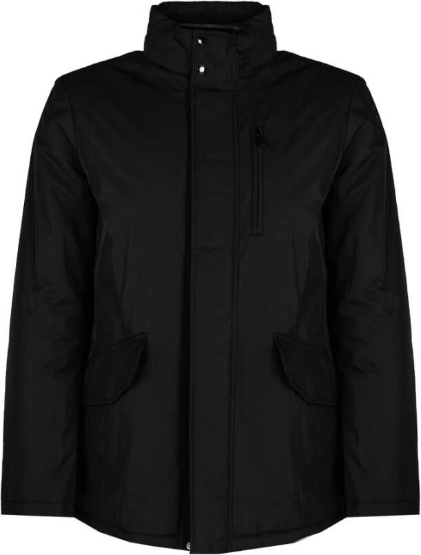 Geox Outdoorjassen Zwart Heren