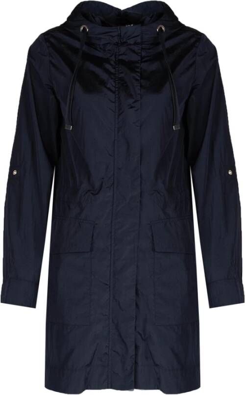 Geox Trenchcoats & Mantels Blauw Dames