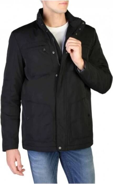 Geox Jacket M9420Rt2586 , Zwart, Heren