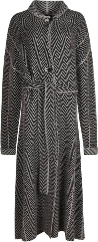 Giorgio Armani Trenchcoats & Mantels Grijs Dames