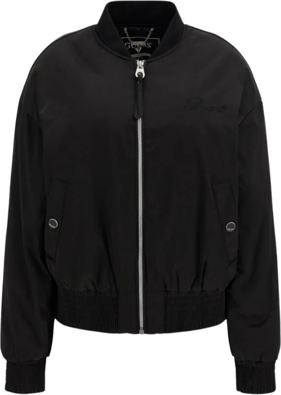 Guess Alexia bomberjack met steekzakken en logoborduring