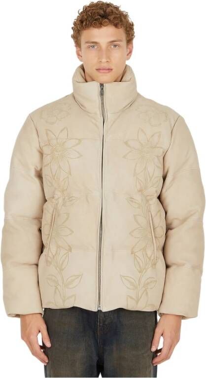 Guess Gewatteerde jassen Beige Heren