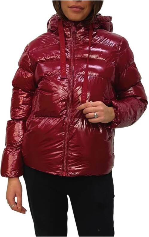 Guess Gewatteerde Jassen Rood Dames