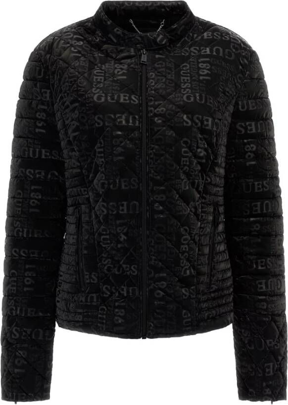 Guess Gewatteerde Jassen Zwart Dames