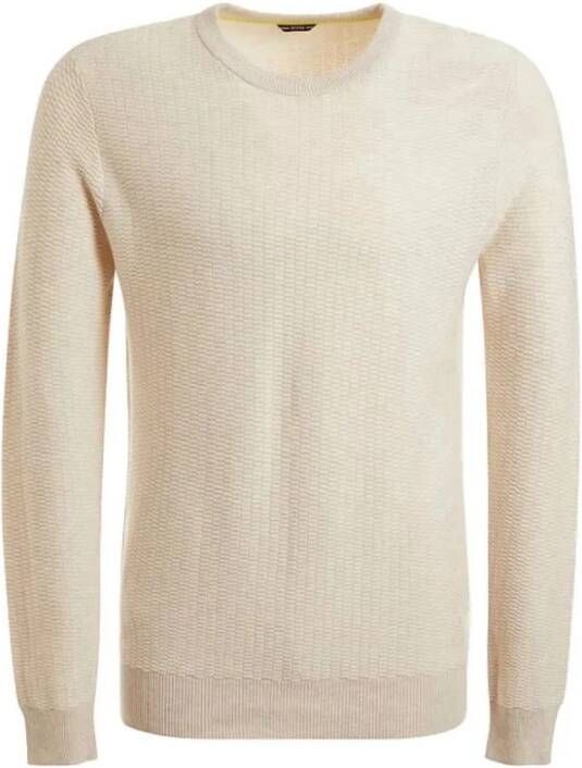 Guess Truien met ronde hals , Beige, Heren