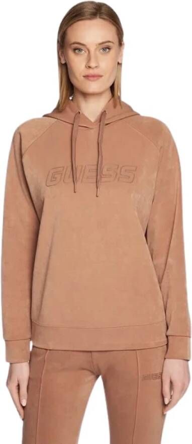 Guess Hoodies & Sweatvesten Beige Dames