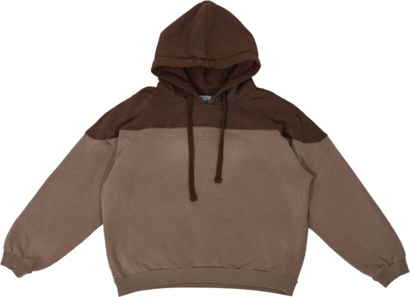 Guess Hoodies & sweatvesten Bruin Heren