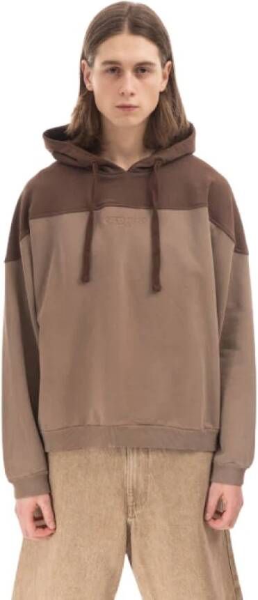 Guess Hoodies & sweatvesten Bruin unisex