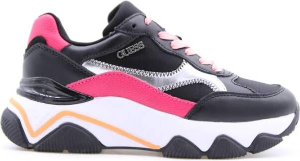 Guess sneakers Sunshine 3 D22Gu61 Fl8Sn3Lea12 , Zwart, Dames