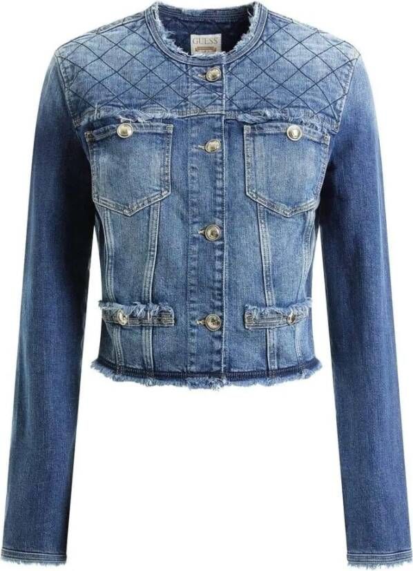 Guess Spijkerjassen Blauw Dames