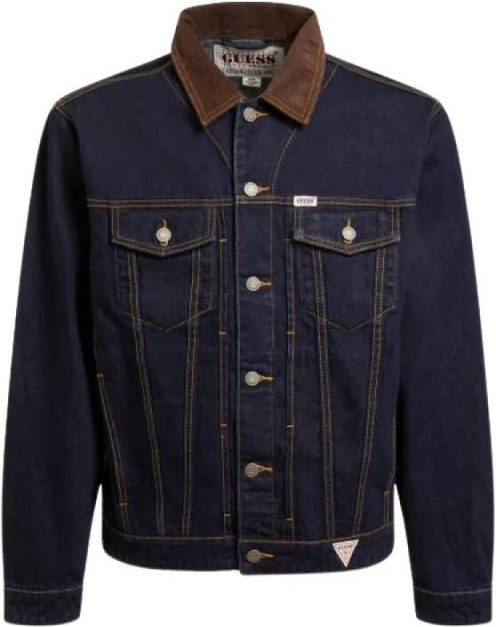 Guess Originals Spijkerjack Met Patch Op De Achterkant