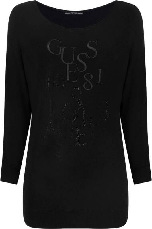 Guess Hoodies & Sweatvesten Zwart Dames