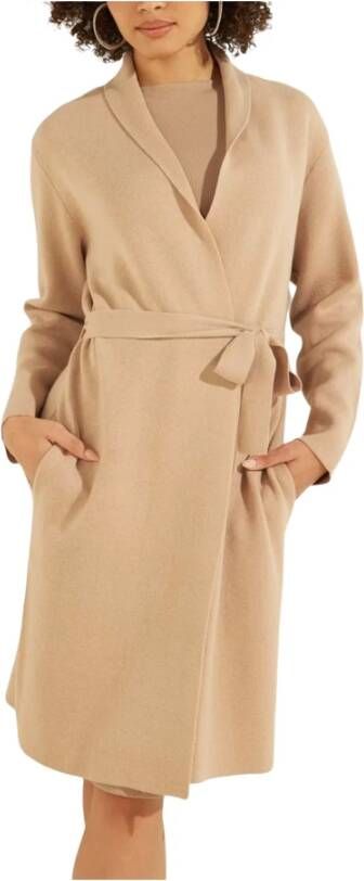 Guess Trenchcoats & Mantels Beige Dames