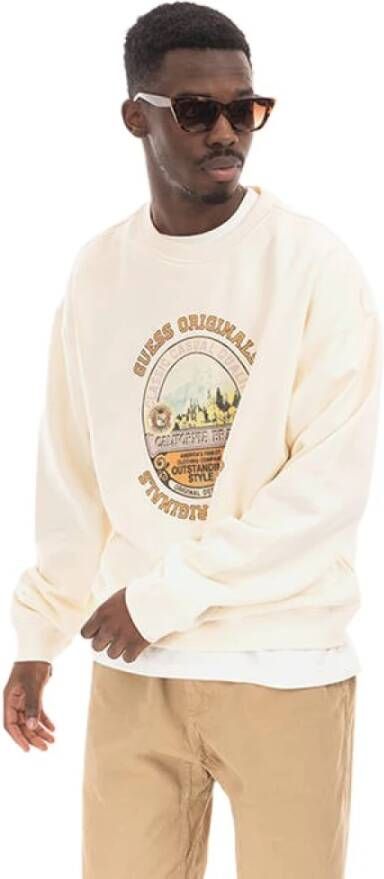 Guess Originals Sweatshirt Print Voorkant