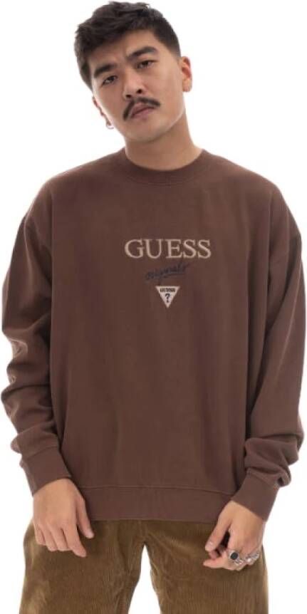 Guess Originals Sweatshirt Met Logo Op De Voorkant