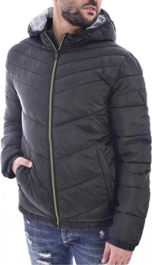 Guess Winterjassen Zwart Heren