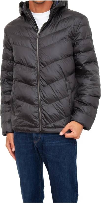 Guess Gewatteerde jassen Zwart Heren